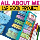 All About Me Lapbook Writing Project First Week of School 