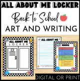 Back to School | All About Me Locker | Get to Know You | M