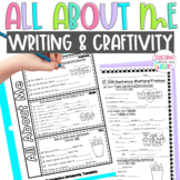 Back to School All About Me Writing & Craft, Biography Wri