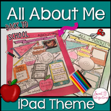 Back to School: All About Me iPad Theme