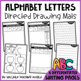 Back to School Alphabet Directed Drawings | ABC Step By St