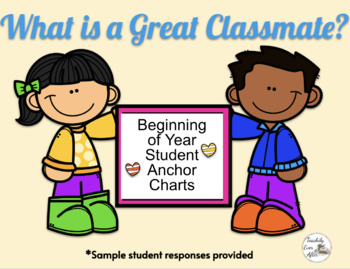 Preview of Back-to-School Anchor Charts