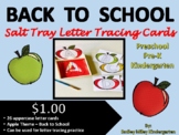 Back to School & Apple Theme - Salt Tray Letter Cards
