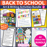 All About Me Activities, Back to School Art and Writing Pr