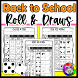 Back to School Art Lessons, Roll and Draw Activities and D