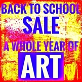 Back to School. Art Lessons and Support. A whole Year