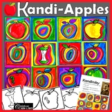 Back to School Art Project : Kandi-Apples : In the Style o