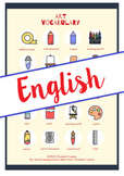 Back to School: Art Tools Flash cards and Bingo cards (ESL A1/A2)