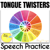 Tongue Twisters Articulation Speech Therapy Activities