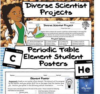 Preview of Back to School Arts-Integrated Science Projects Mini Bundle