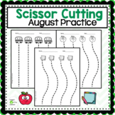Back to School | August Cutting Practice Pages