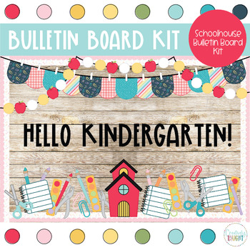 Preview of Back to School - August & September Bulletin Board - Bulletin Board or Door Kit
