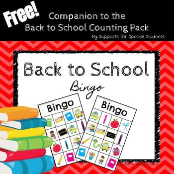 Preview of Back to School BINGO