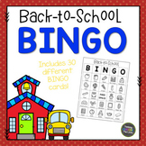 Back-to-School BINGO