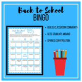 Back to School BINGO