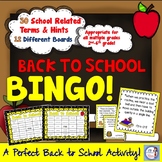 Back to School BINGO game!