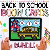 Back to School BOOM Cards Bundle | Digital Task Cards | Di