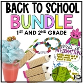 Back to School BUNDLE 1st and 2nd Grade Activities for the