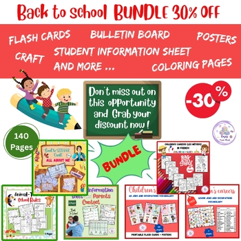 Preview of Back to School BUNDLE 30% OFF | Beginning of the Year Worksheets