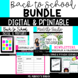 Back to School BUNDLE | Digital & Printable | Google Slides
