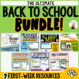 Back to School BUNDLE! Get to Know You, All About Me, Meet