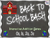 Back to School Bash - 0s, 1s, 2s, 3s (Addition)
