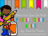 Back to School: Scissor, Glue and Pre-writing Skill Pack