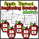 Apple Theme First Sound Matching with Worksheets
