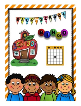 Preview of Back-to-School Bingo