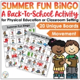 Back to School Bingo | Back to School Activities | Classro