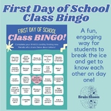 Back to School Bingo | First Day of School Ice Breaker Gam