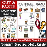 Back to School Bingo Game | First Day of School Bingo Game