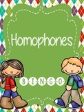 Spring Bingo Game Homophones and Homographs Activity 