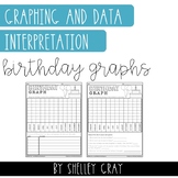 Back to School Birthday Graphs for Graphing and Data Inter
