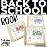 Back to School Book | First Week of School Activity | Get 