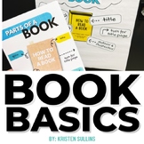 Back to School Book Basics: Parts of a Book, Book Care and
