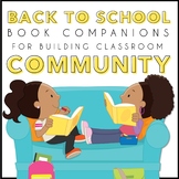 Back to School Book Companions for Building Classroom Community