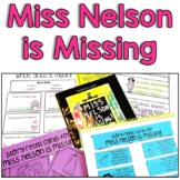Back to School Book Study: Miss Nelson is Missing