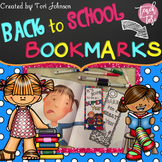 Back to School Bookmarks