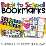 Back to School Bookmarks Reward Welcome to School Gift Tag