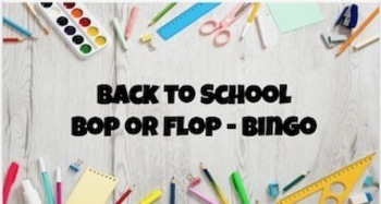 Preview of Back to School Bop or Flop - A Welcome Back Musical Game
