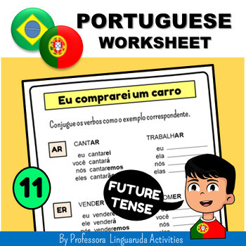 Preview of Back to School - Brazilian Portuguese Language - Português Future Tense