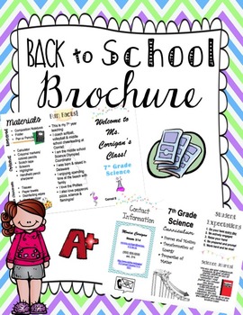 Preview of Back to School Brochure