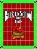 Back to School Buddy Activity Bundle