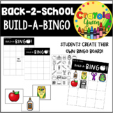 Back-to-School Build-a-Bingo Game