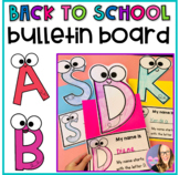 Back to School Bulletin Board - Alphabet Theme / Craft #su