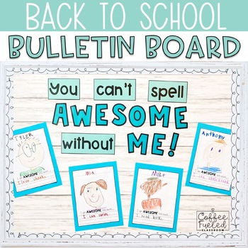 Preview of Back to School Bulletin Board - Back to School Activities - All About Me