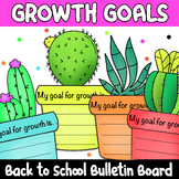 Back to School Bulletin Board & Cactus Craft | Goal-Settin