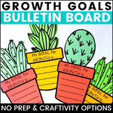 Back to School Bulletin Board Goal Setting Cactus Craft & 