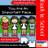 Back to School Bulletin Board + Community Building: You Ar